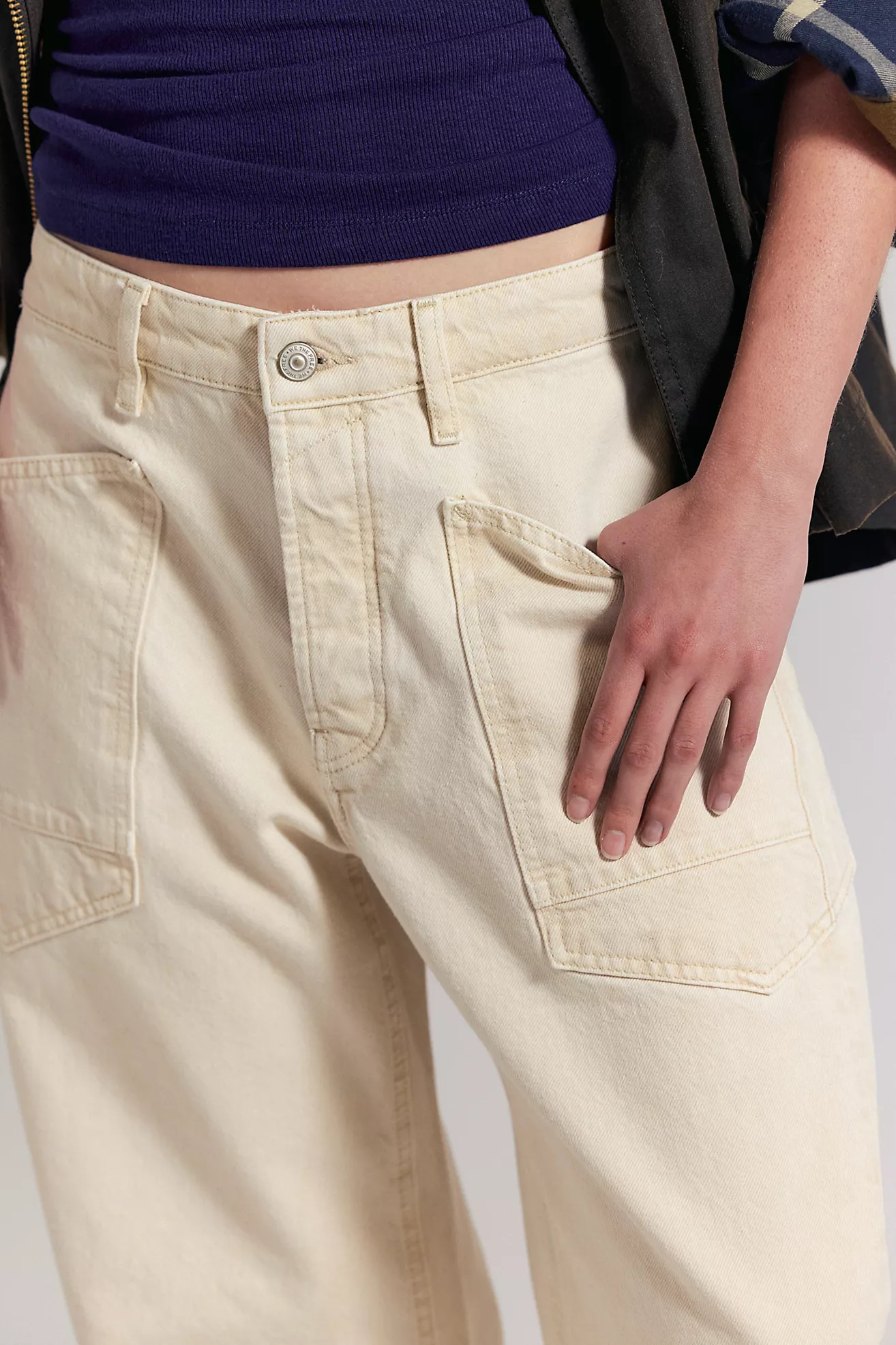 We The Free Minimalist Moxie Barrel Jeans | Free People (Global - UK&FR Excluded)