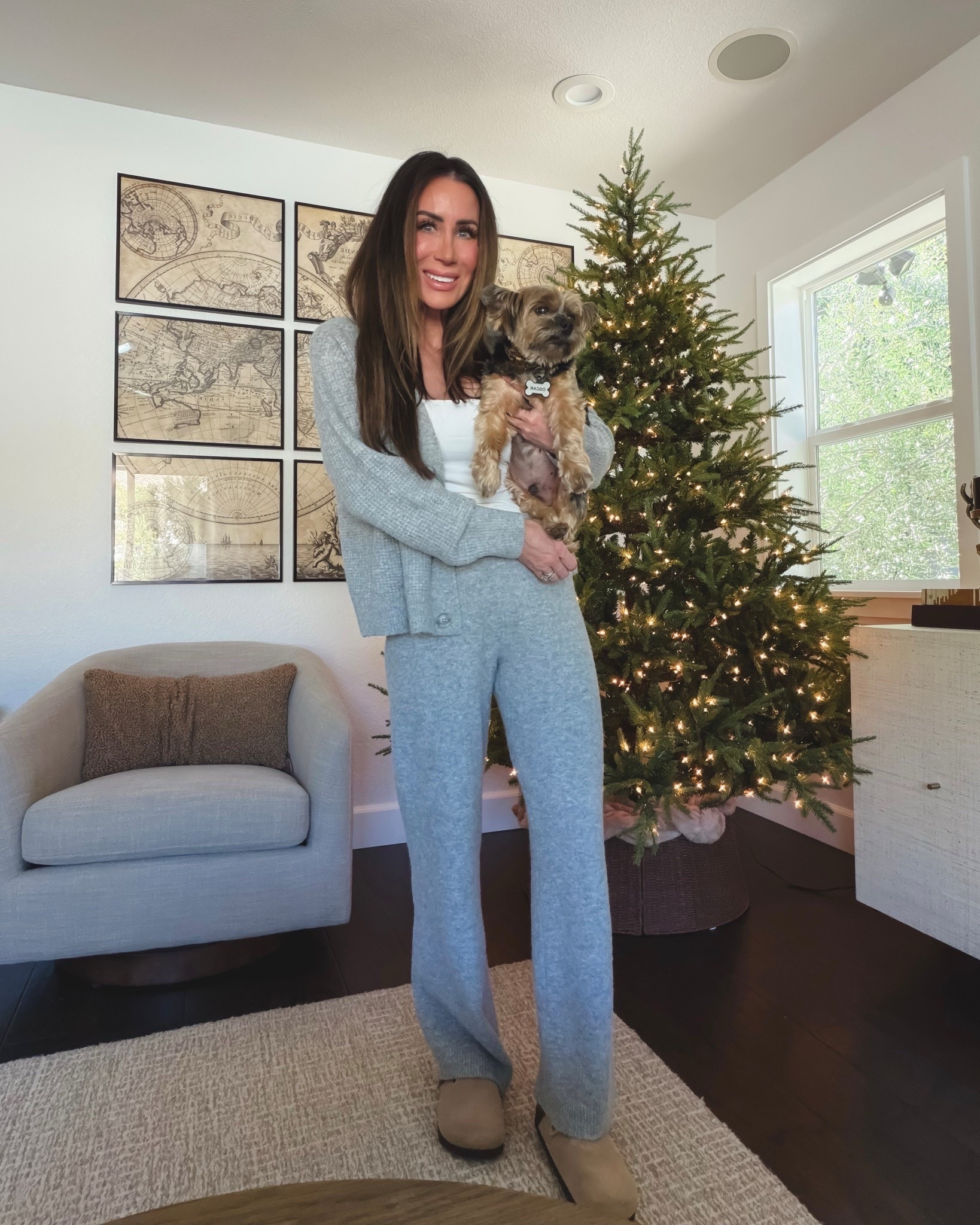 This $35 sweater set is perfect for cozy nights in and weekend fun! So soft you’ll want to live in…comes in 5 colors and you could wear the cardigan with jeans or skirts as well! Wearing sz small but should have sized down to a xs
Walmart outfit ideas, loungewear, look for less outfit ideas , fall outfits, cozy at home, fall mules


#LTKmomlife #LTKootd #LTKgrwm