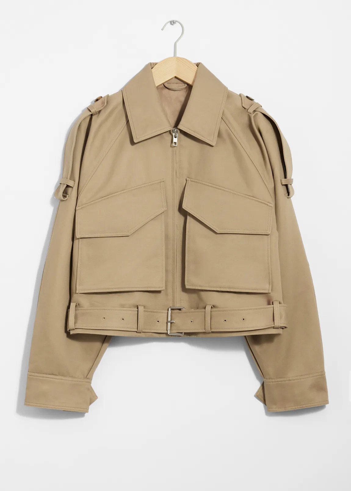 Belted Patch-Pocket Jacket | & Other Stories UK