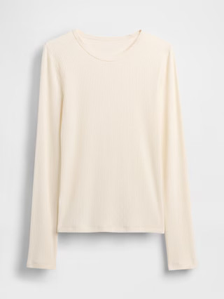 Pointelle Rib T-Shirt | Gap (US)