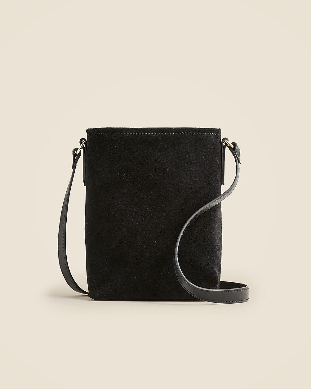 Small Berkeley crossbody bag in suede and leather | J. Crew US