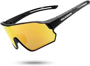 ROCKBROS Polarized Sunglasses UV Protection for Women Men Cycling Sunglasses | Amazon (US)