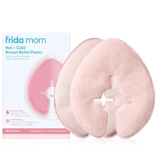 Frida Mom Breastfeeding Therapy Packs, Cold & Hot Therapy Packs, Breastfeeding Essentials for Pain Relief, Lactation Support, and Postpartum Recovery | Amazon (US)