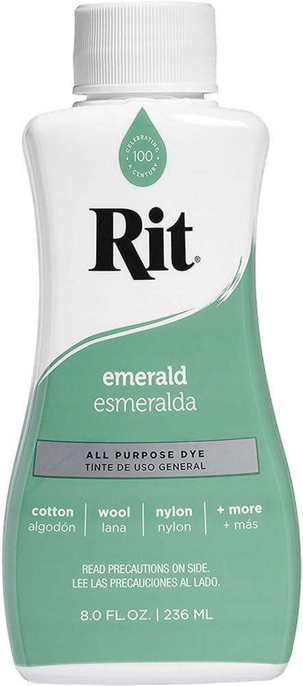 Rit All-Purpose Liquid Dye, Emerald | Amazon (US)