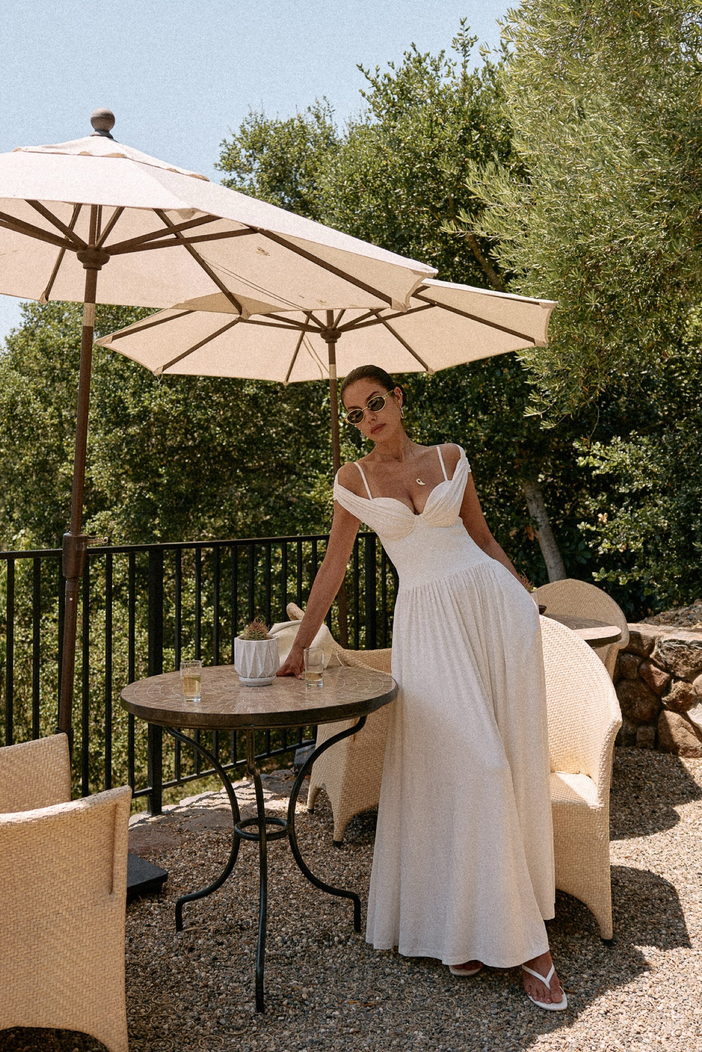 A moment for this dress… 

White dress, midi white dress 

#LTKStyleTip #LTKShoeCrush #LTKTravel