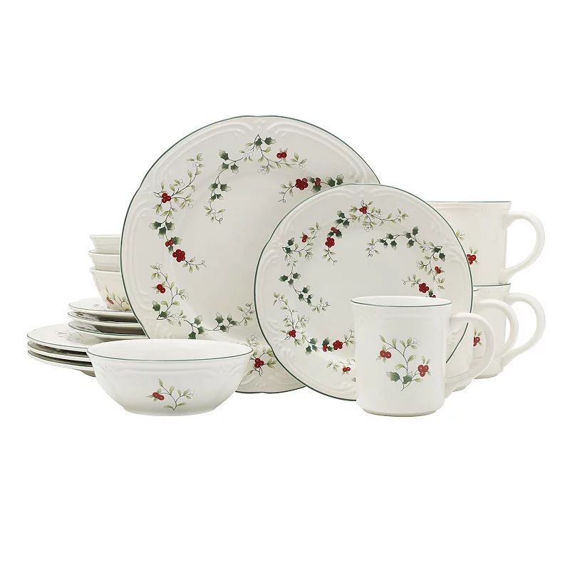 Pfaltzgraff Winterberry 16-pc. Dinnerware Set, 4 PLSET 16 | Kohl's