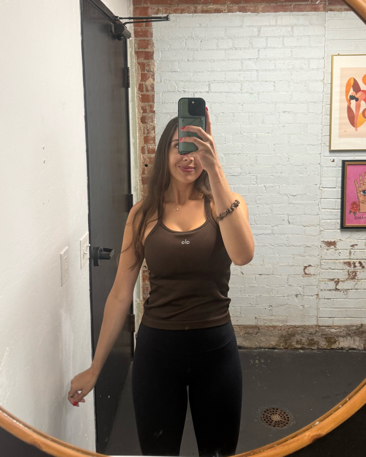 🤠🤎 today’s workout fit.
size small.

#LTKootd #LTKActive