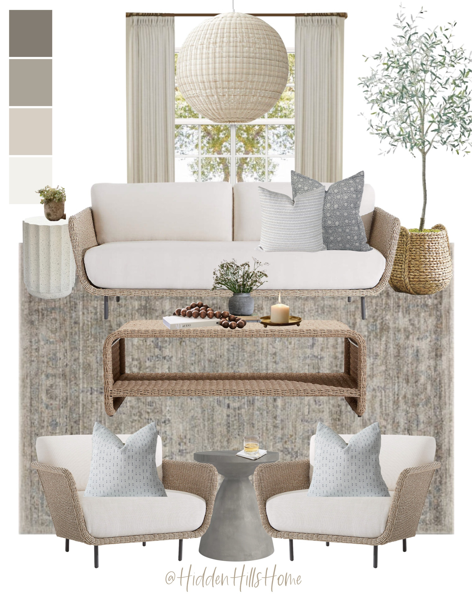 Sunroom decor, outdoor furniture, sunroom decor ideas, outdoor sofa, outdoor accent chairs, sunroom Inspo mood board #sunroom #outdoor

#LTKstyletip #LTKsalealert #LTKhome