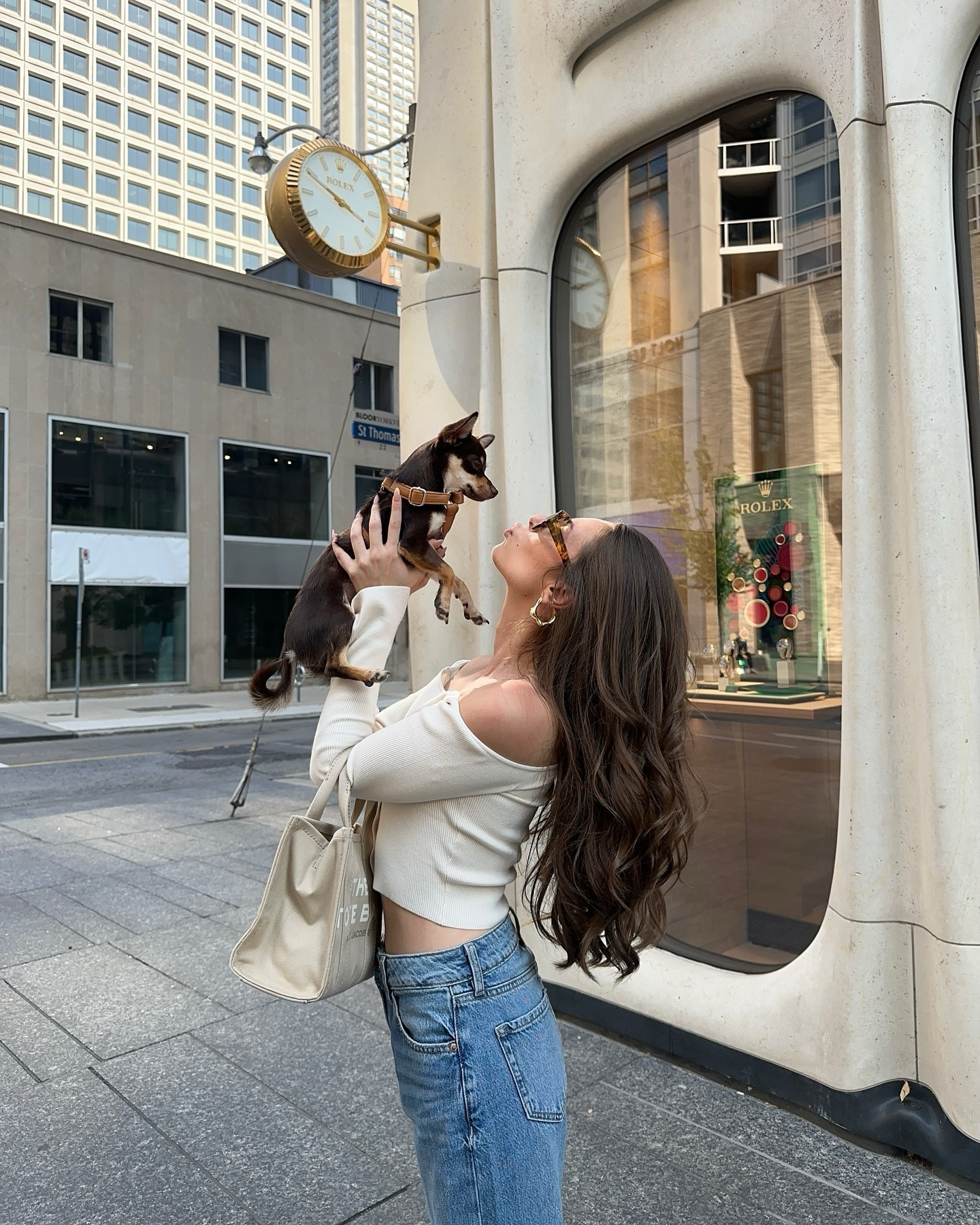 just a girl and her dog 🐶✨