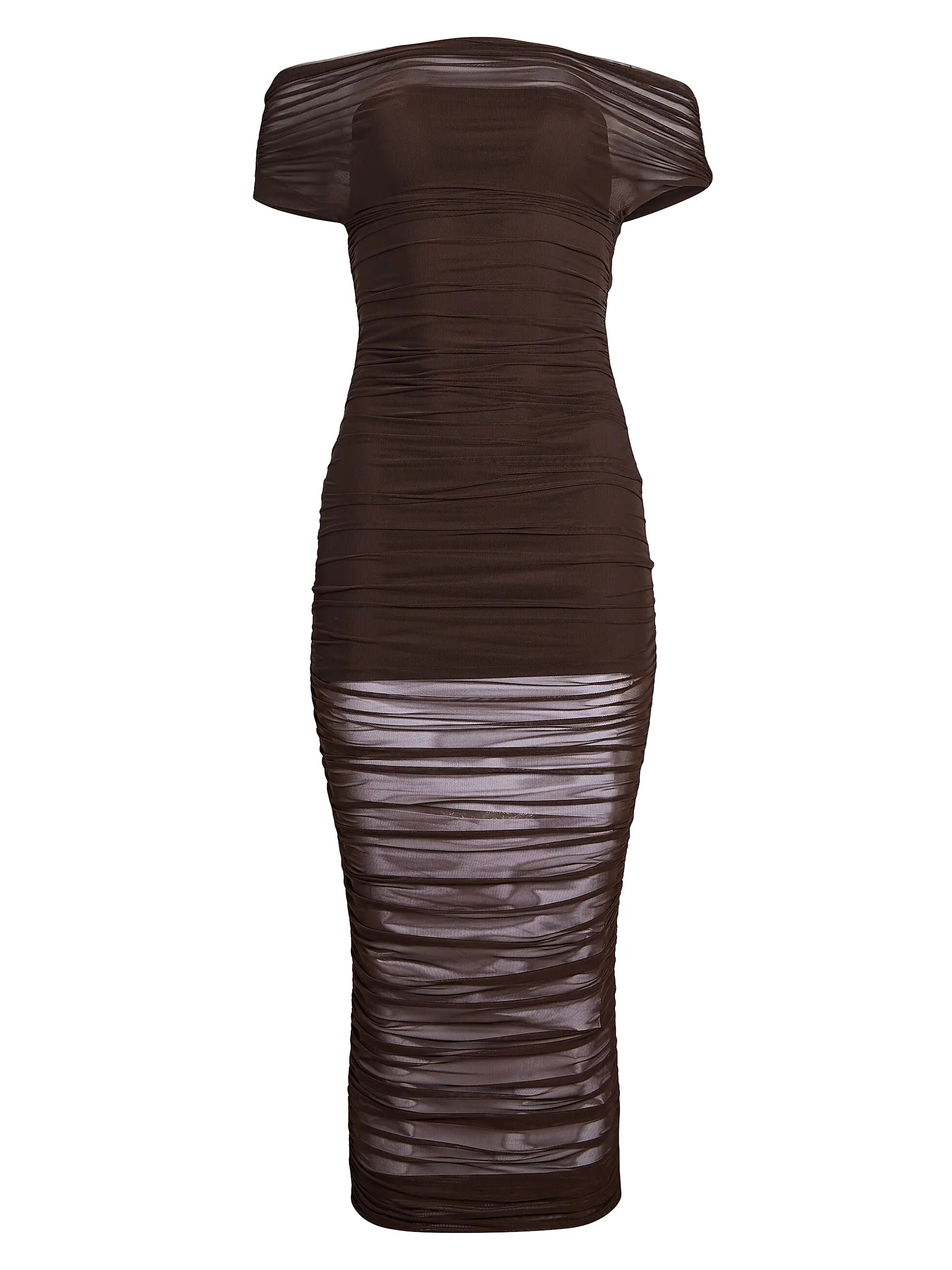 Noel Mesh Midi Dress | Saks Fifth Avenue