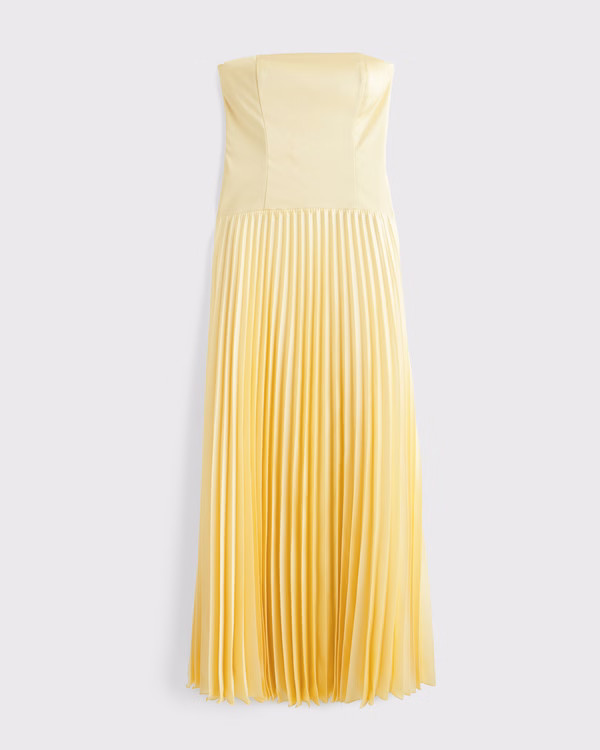 The A&F Giselle Drop-Waist Maxi Dress | Abercrombie & Fitch (US)