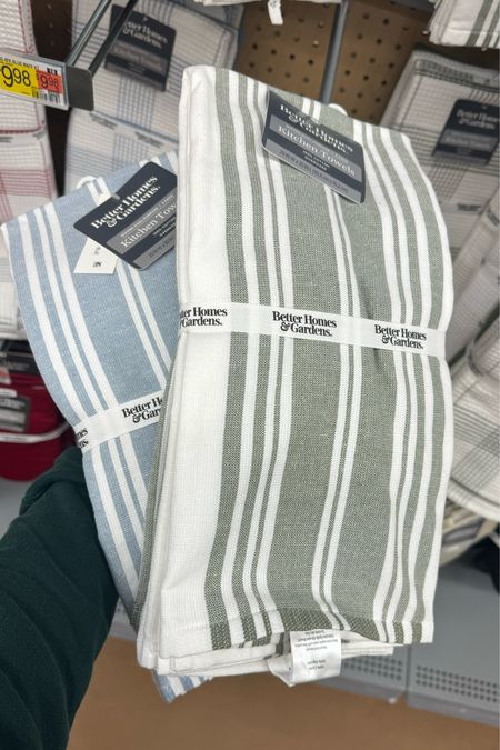 Our favorite kitchen towels, a 3 pack for under $8!! We’ve bought these multiple times over the past 3 years, and love them so much! They are extra large, super absorbent, don’t leave lint on dishes, and wash up well. I’ve tried other brands that are more expensive, and these are better (in my opinion!)

Walmart find, kitchen, home, affordable home, dining 

#LTKhome #LTKfindsunder50