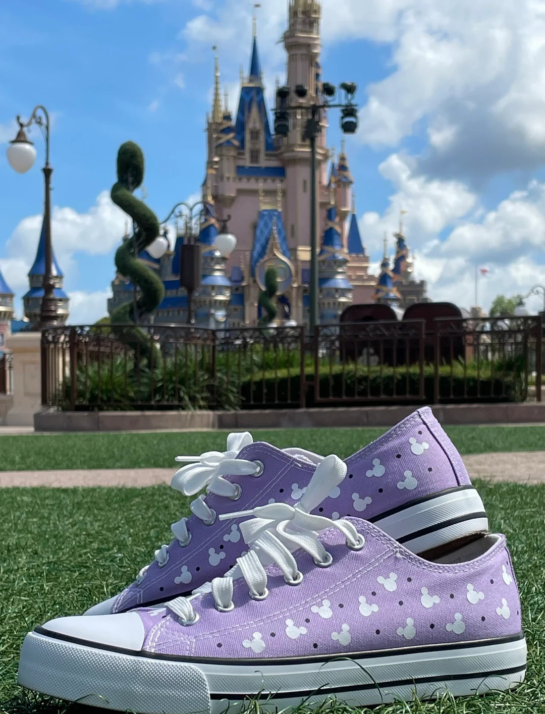 Whimsical Mickey Mouse Inspired Chuck Style Sneakers for Women - Etsy | Etsy (US)