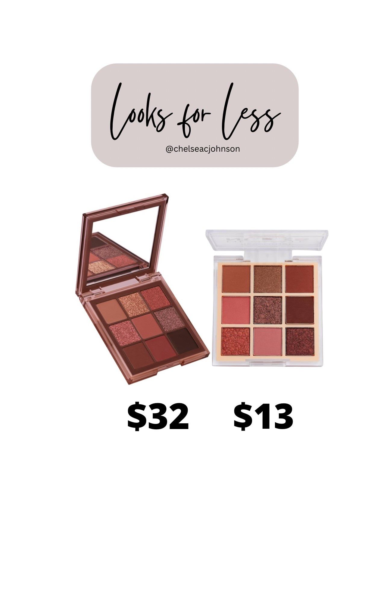 Huda beauty eyeshadow and revolution eyeshadow 

#LTKBeauty #LTKSaleAlert #LTKStyleTip