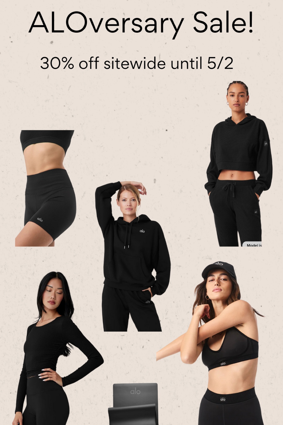 ALOversary Sale!!! 30% off site wide! Looking for your new favorite athleisure wear? Check ALO out!🫶🏻

#LTKActive #LTKsalealert #LTKfitness