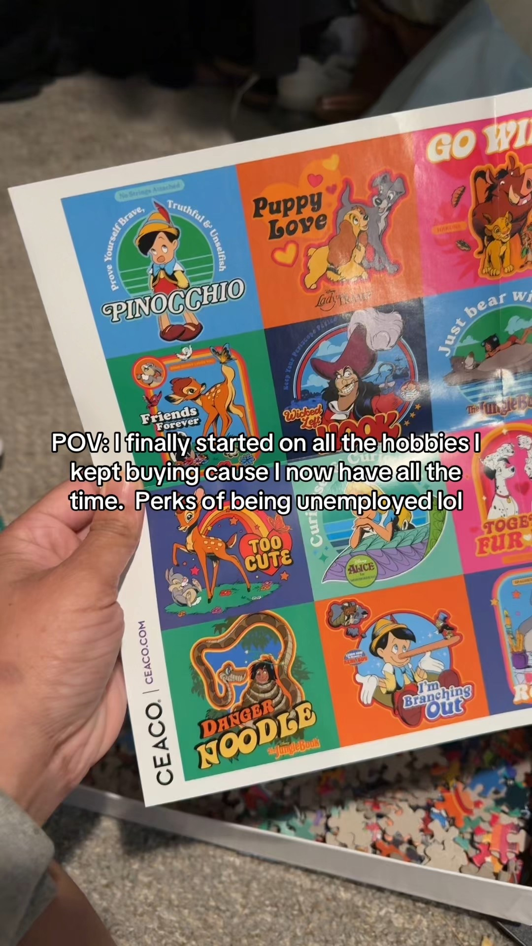 In my #jigsawpuzzle era🤷🏽‍♀️😂💗 

#LTKFamily #LTKHome #LTKGiftGuide