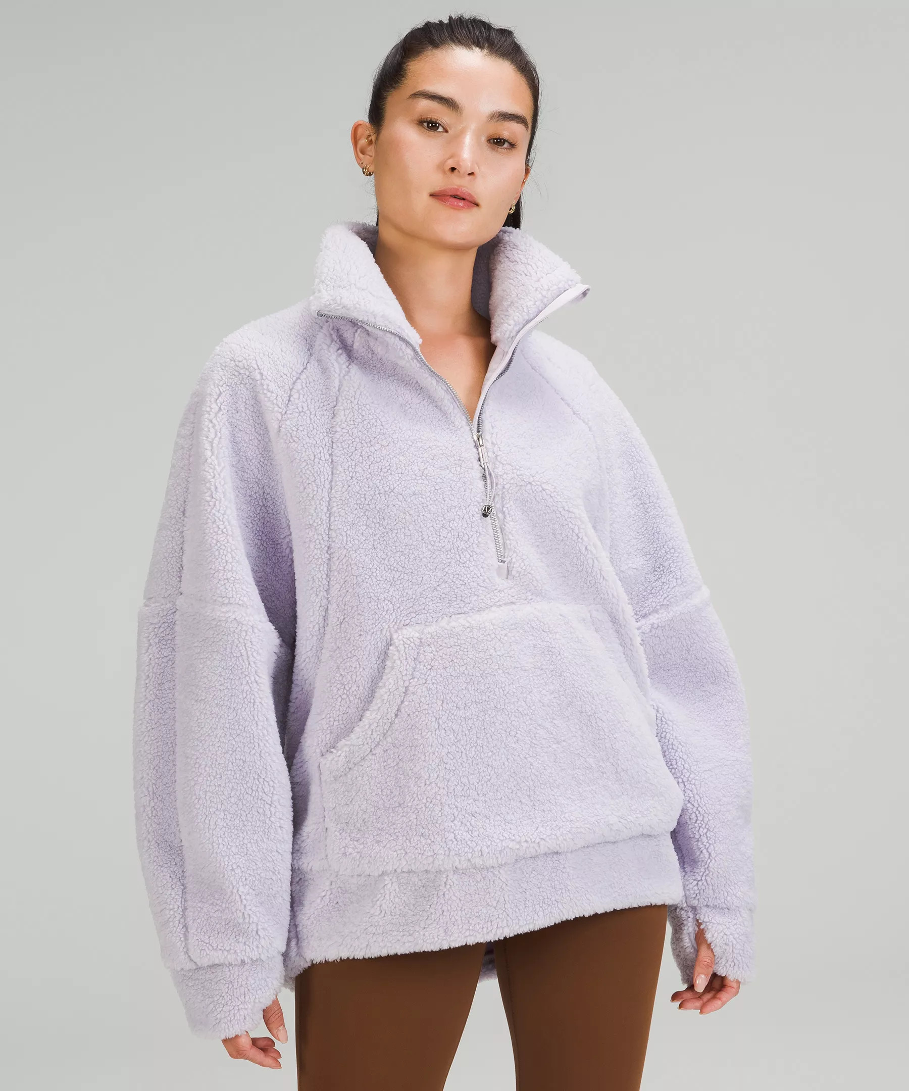 Scuba Oversized Fleece Funnel-Neck Half-Zip | Lululemon (US)