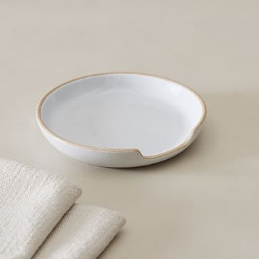 Mill Stoneware Spoon Rest | West Elm (US)