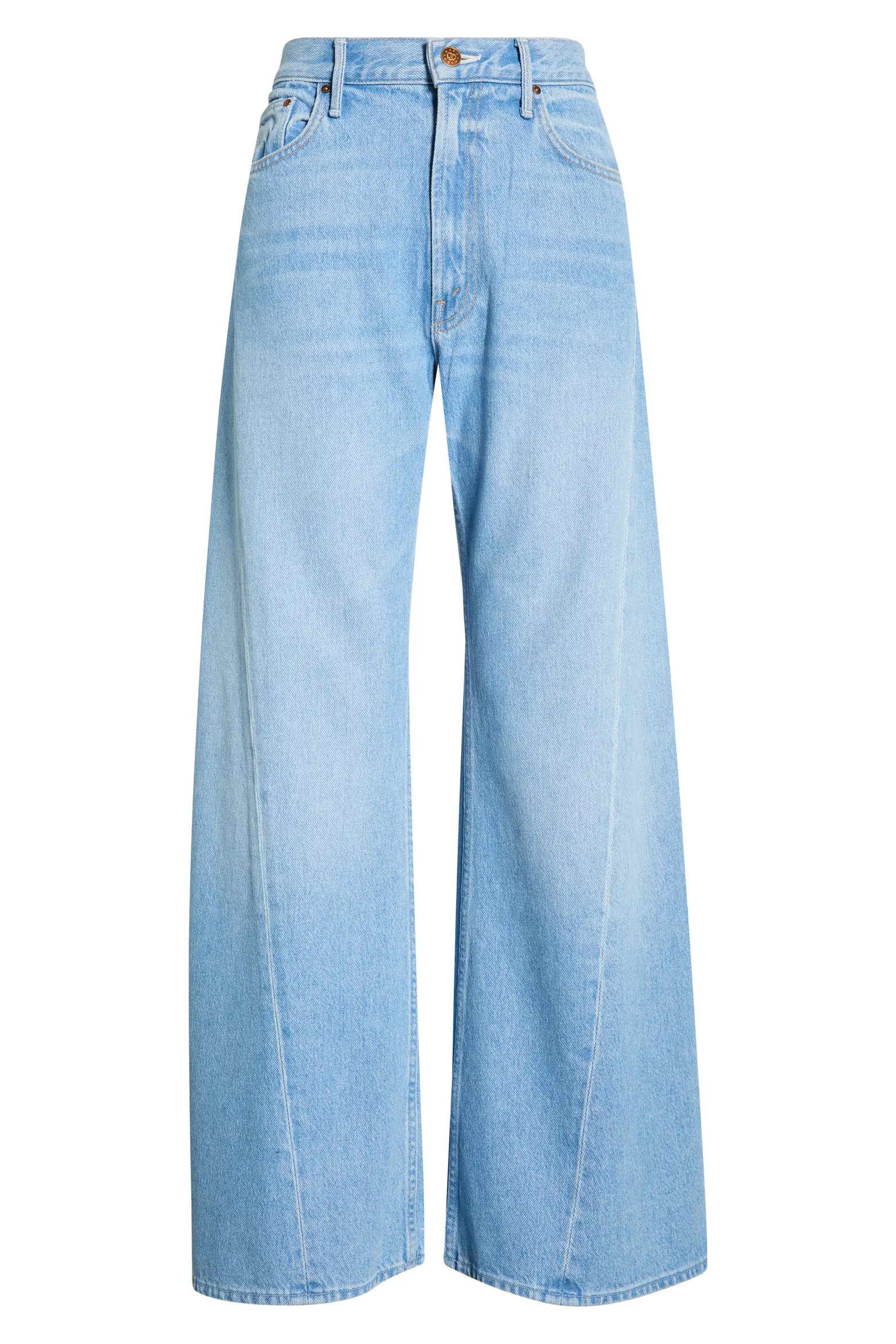 Lemon Twist High Waist Wide Leg Jeans (Women) | Nordstrom | Nordstrom