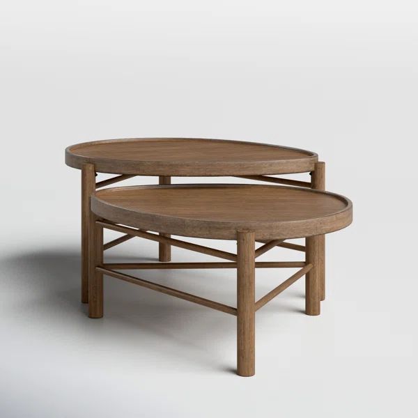 Sequoia Solid Wood Nesting Coffee Table | Wayfair North America