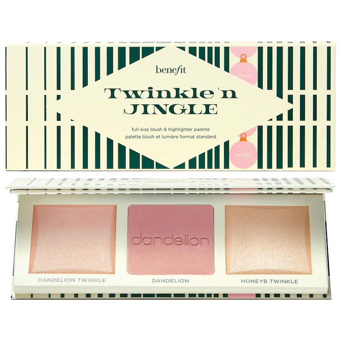 Twinkle ’N Jingle Blush and Highlighter Palette - Benefit Cosmetics | Sephora | Sephora (US)