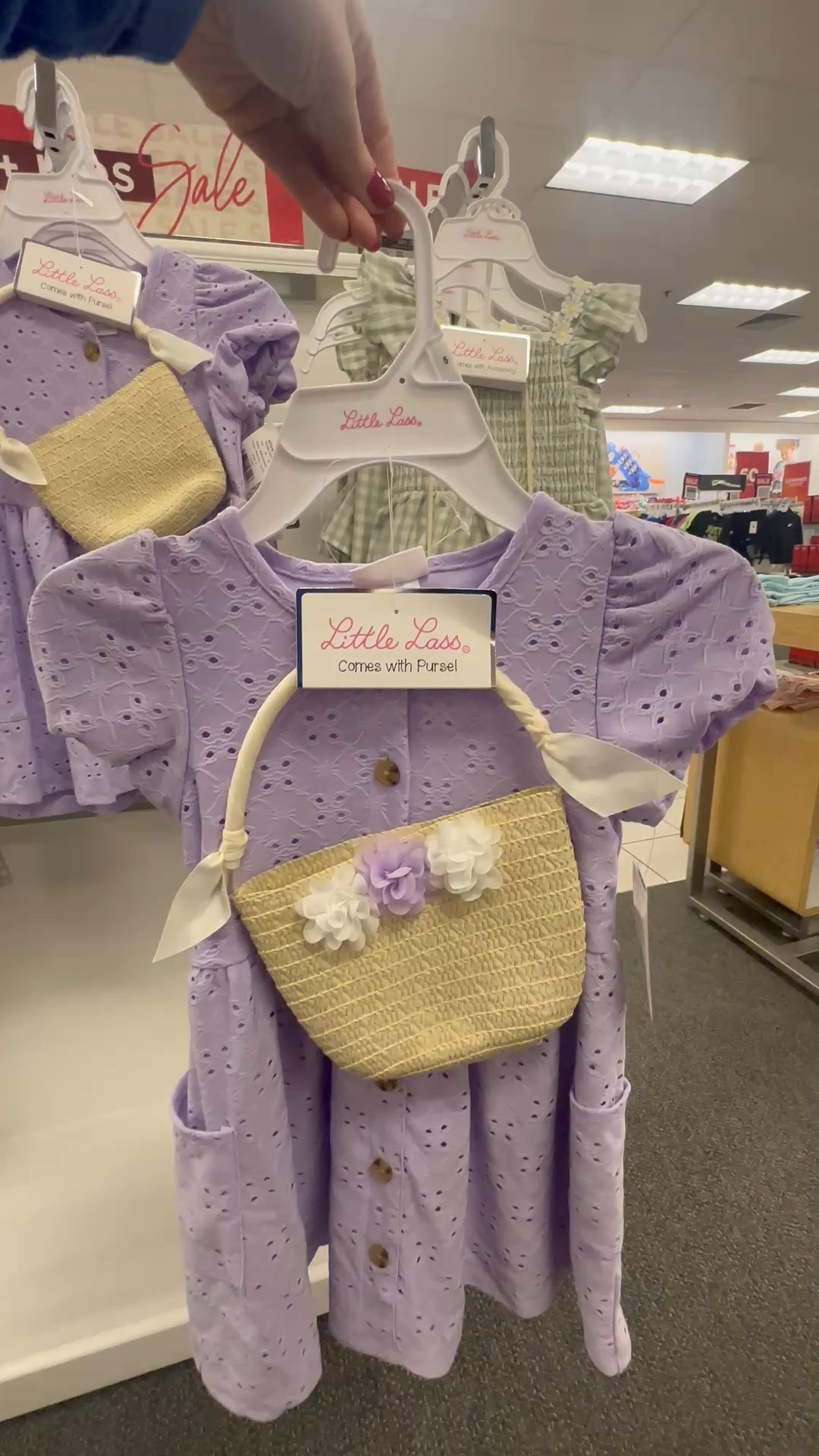 I cannot handle how sweet this little Easter dress is… and it comes with the cutest purse. The soft color, eyelet detail, and matching bag make it perfect for Easter, spring photos, church, or special occasions.

#LTKdayinmylife #LTKKids #LTKmomlife
