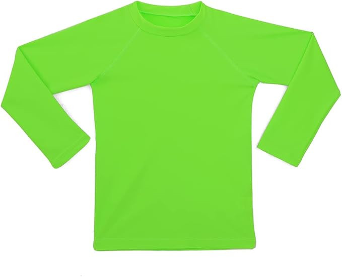 ESTAMICO Boys' UPF 50+ Long-Sleeve Rashguard Athletic Swim Shirt | Amazon (US)