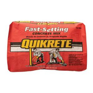 50 Lb. Fast Setting Concrete Mix  | The Home Depot