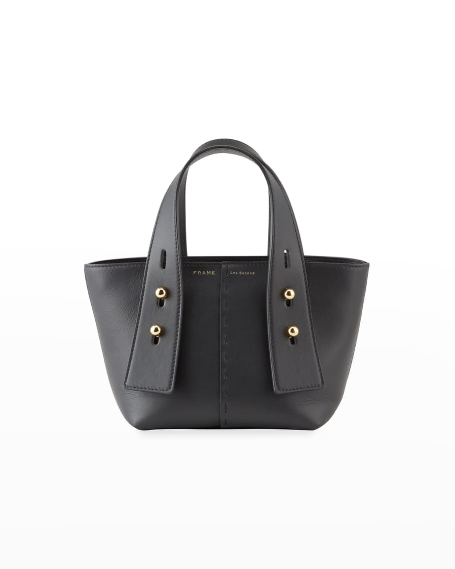 FRAME Les Second Mini Leather Tote Bag | Neiman Marcus