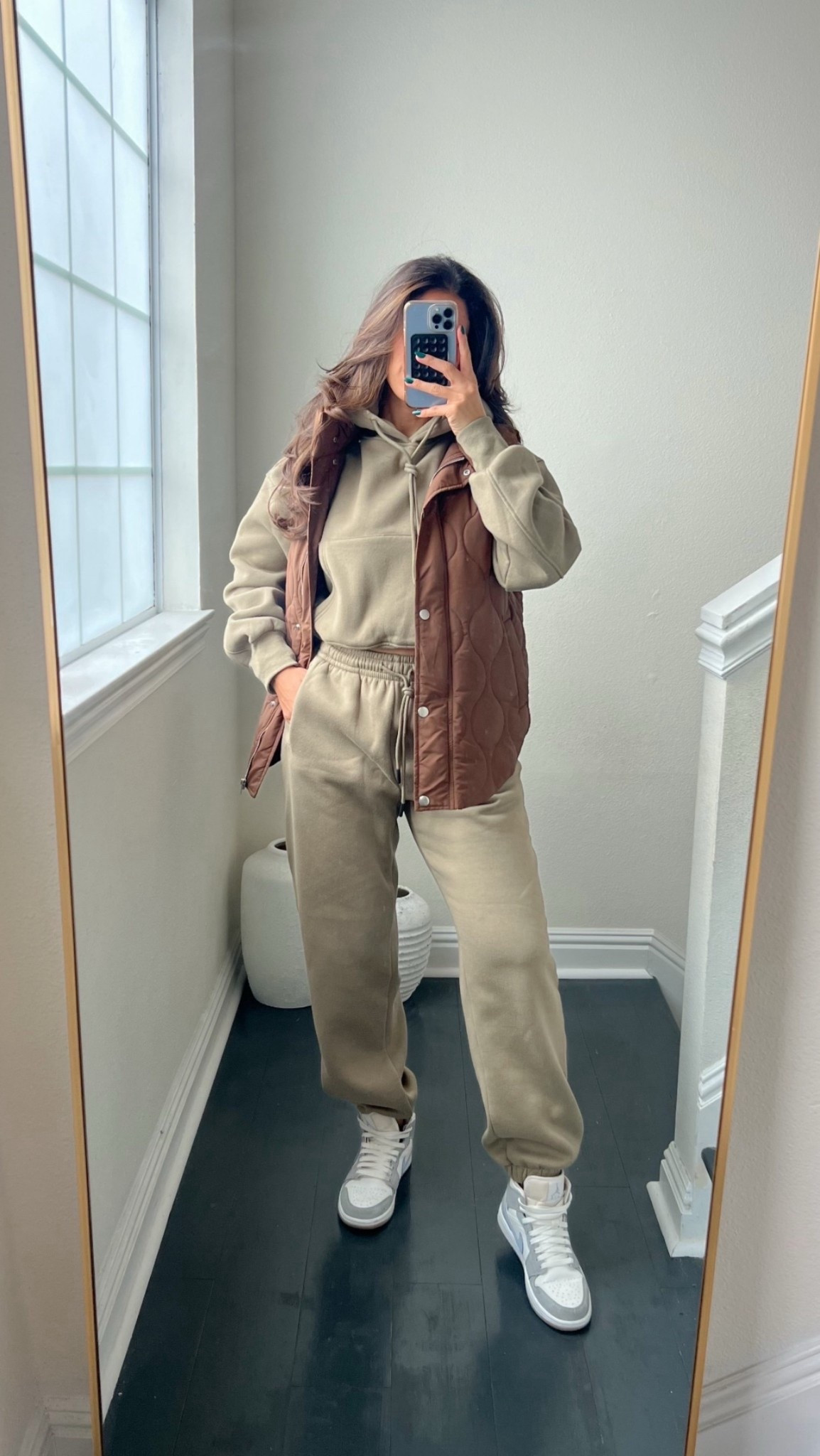 Amazon fleece lined jogger set for winter 

#LTKFindsUnder50 #LTKSeasonal #LTKootd