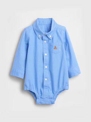 Baby Oxford Bodysuit | Gap (US)