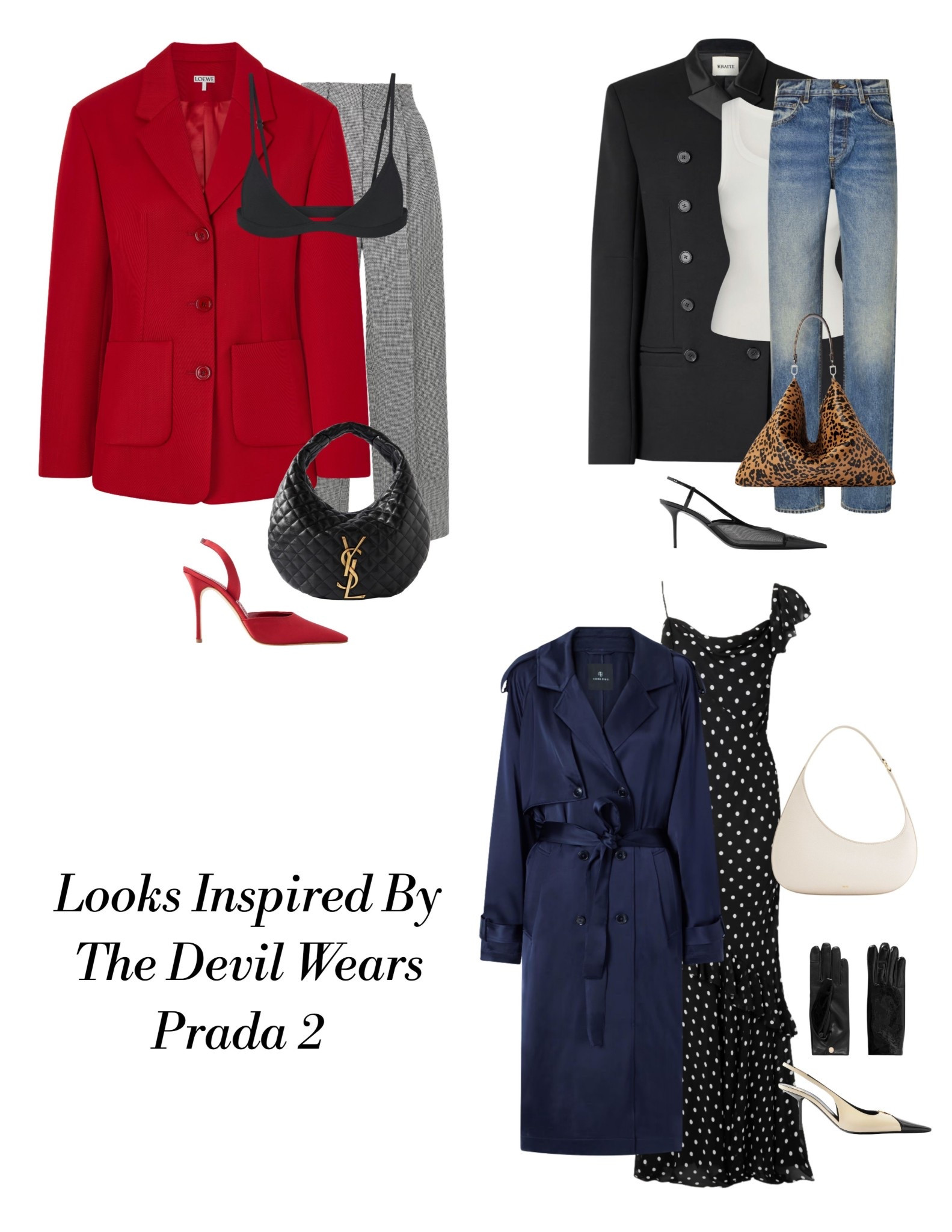 Looks Inspired by The Devil Wears Prada 2👠

#LTKootd #LTKWorkwear #LTKSeasonal