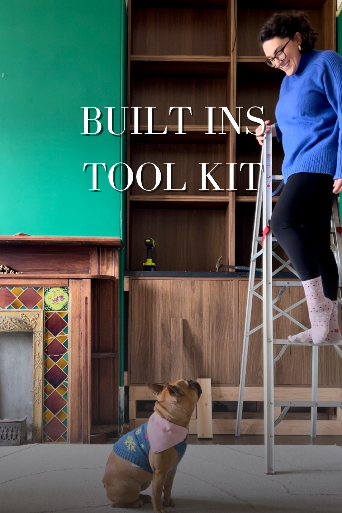My living room built ins pack a big punch, and we’re surprisingly easy to build - with the right tools, of course! 

Here are the MVPs in my tool kit for making the built ins come to life!