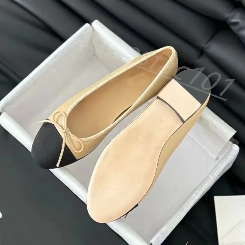 Save Big on Bulk Womens Leather Ballet Flats Leather Sole Ballet Flats New Color Designer Wedding... | DHGate