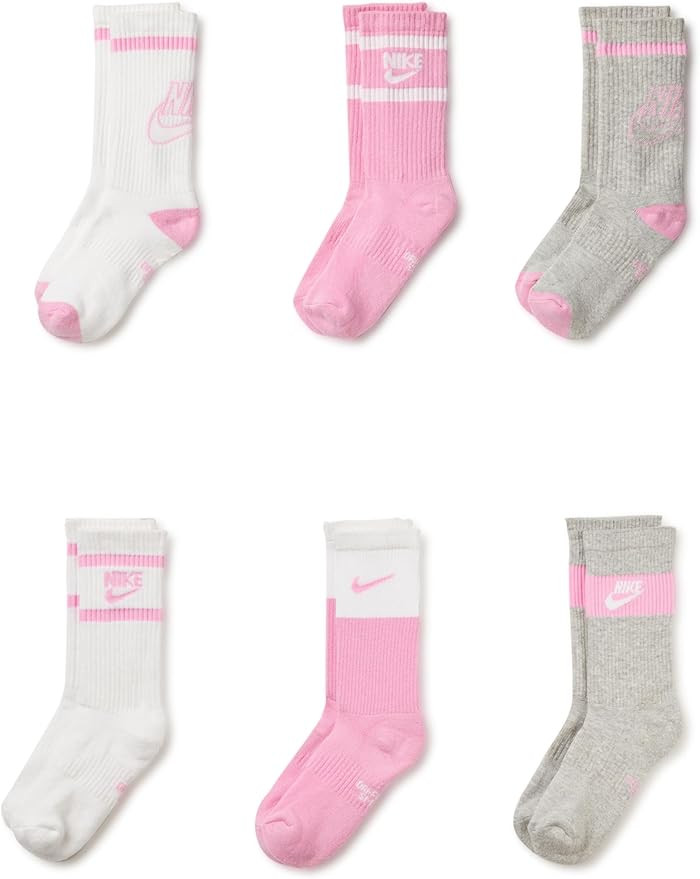 Nike Kids' Everyday Cushioned Crew Socks (6-Pairs) | Amazon (US)