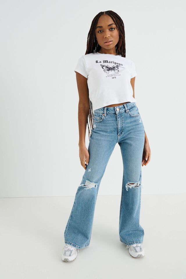 Flare Jean - Pippa Blue | Garage Clothing