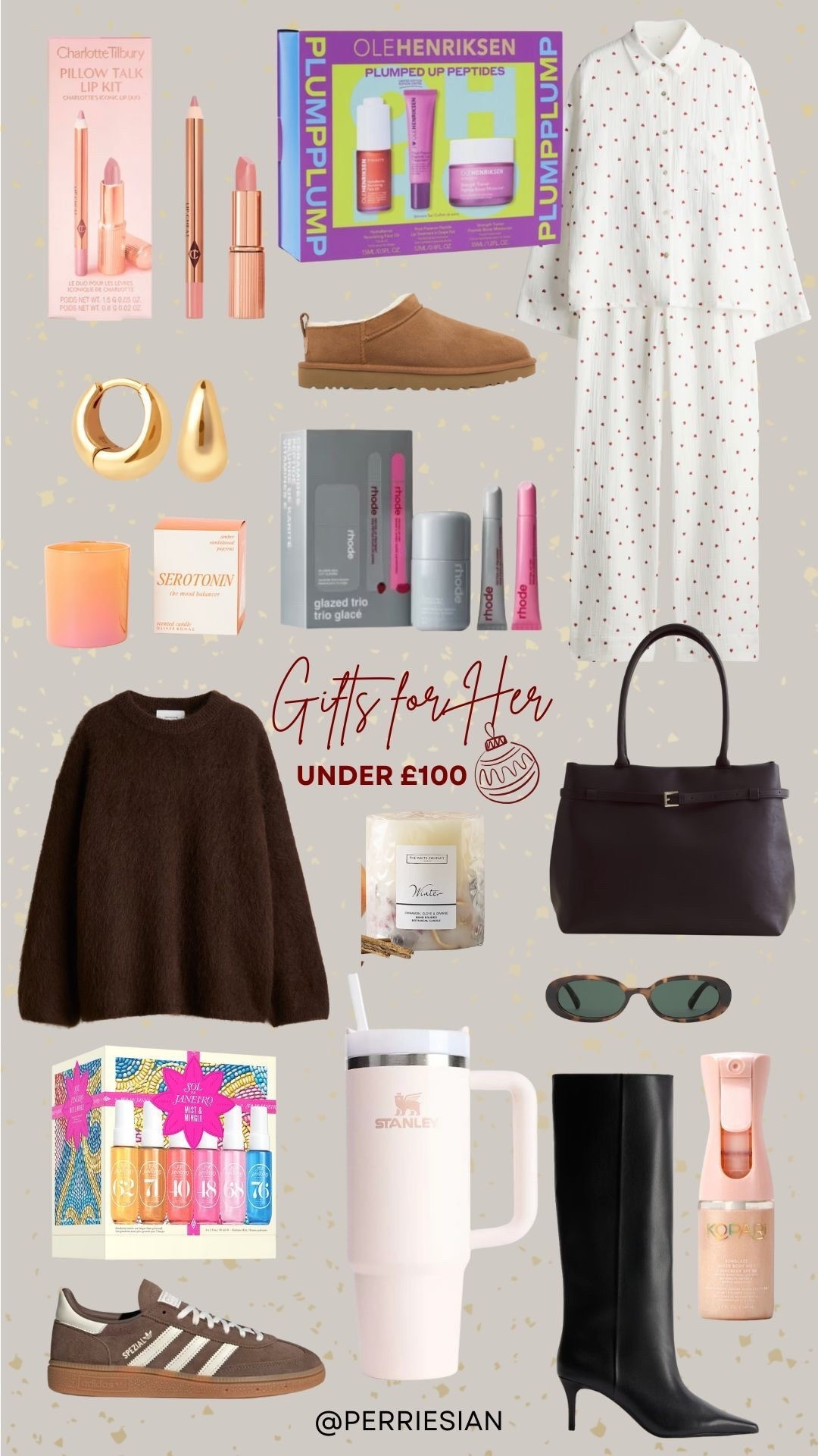 Gifts for Her under £100 🎄

Gift ideas for Her, Under £100, Beauty, Candle, Jewellery, Nightwear, Skincare, Adidas Trainers, Uggs, Leather Bag 
 

#LTKuk #LTKCyberWeek #LTKgiftguide