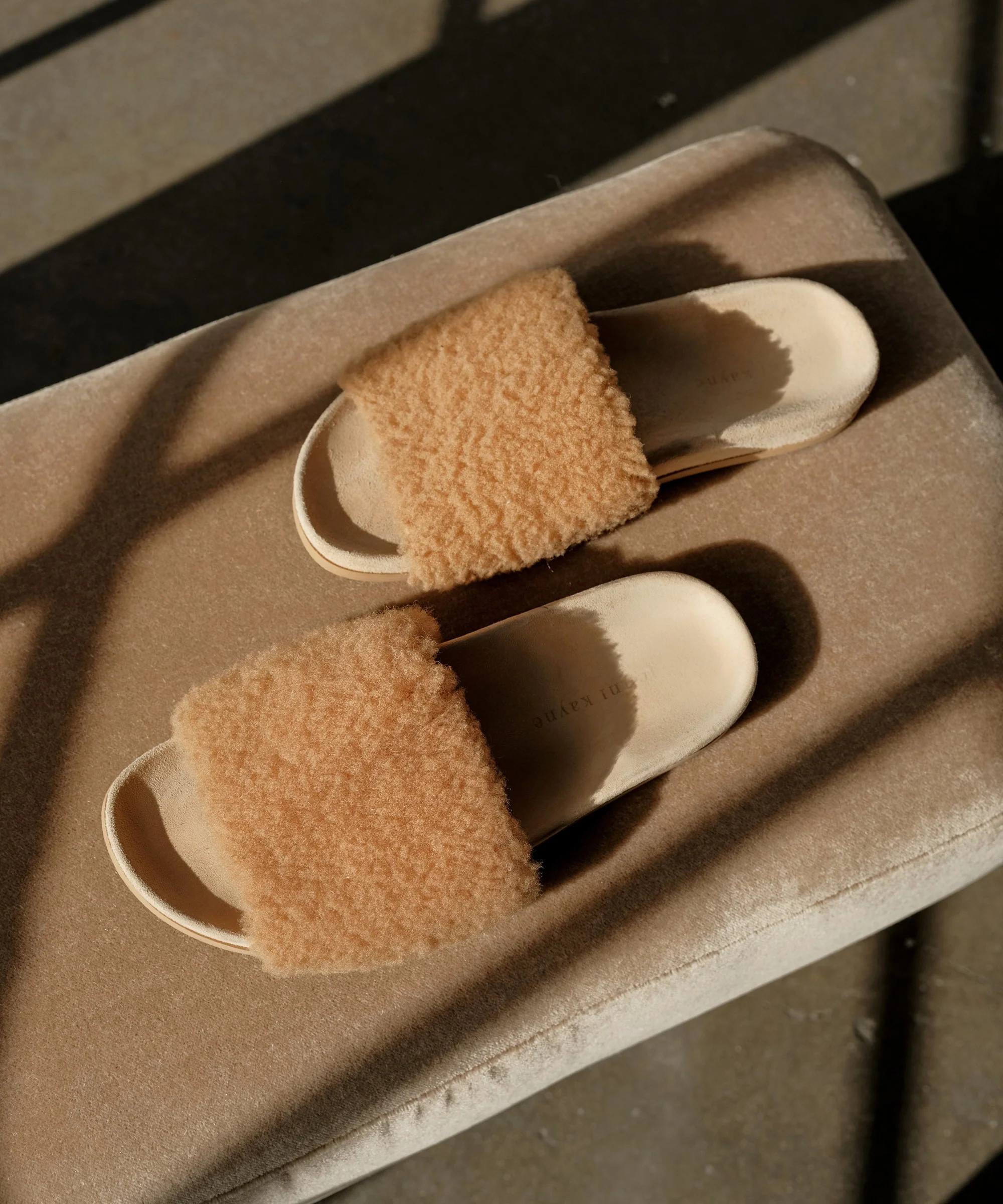 Shearling Slide Sandal | Jenni Kayne