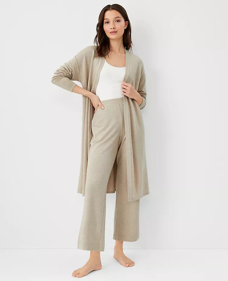 Heathered Lounge Duster | Ann Taylor (US)