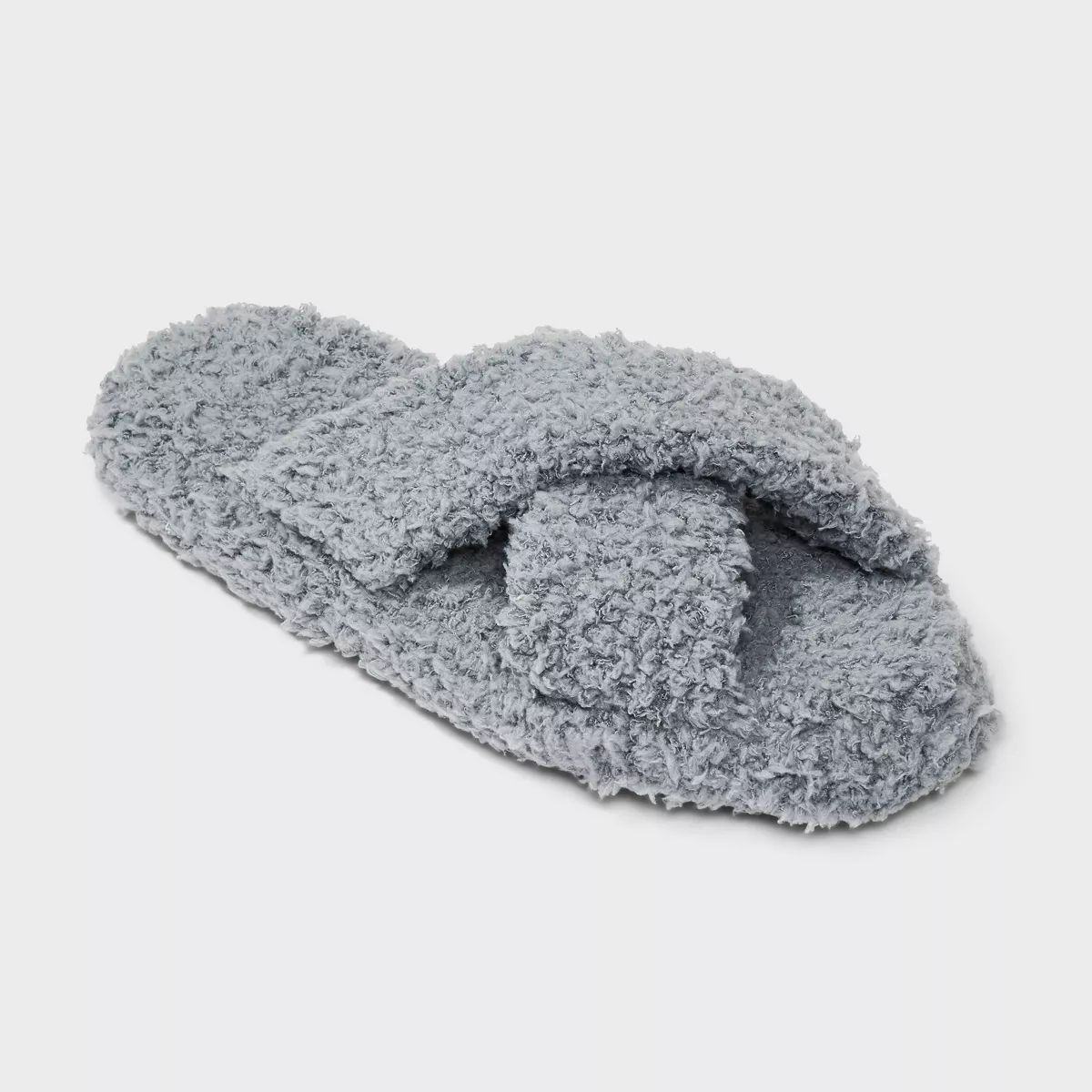 Women's Super Soft Fleece Crossover Slide Slipper Socks - Stars Above™ | Target