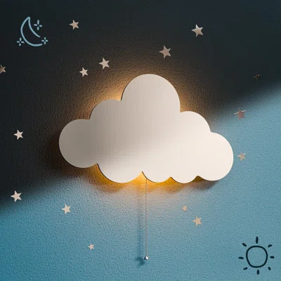 Cloud Light - Floating Cloud Wall Lamps For Nursery & Kids' Bedrooms | Battery-Operated Hanging Night Lights | Wayfair North America