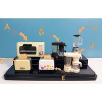 Re-Ment Dollhouse Miniature Kitchen Appliances Oven, Microwave Coffee Machine & Blender | Etsy (US)