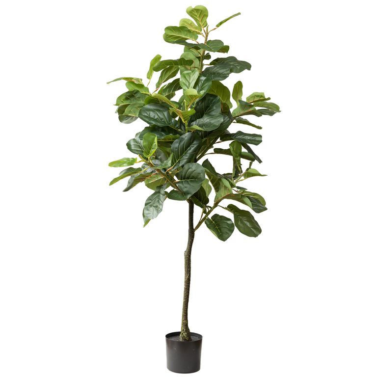 Fiddle Leaf Fig Tree - Artificial Trees for Home Decor Indoor, Faux Fiddle Leaf Fig Tree, Large A... | Walmart (US)