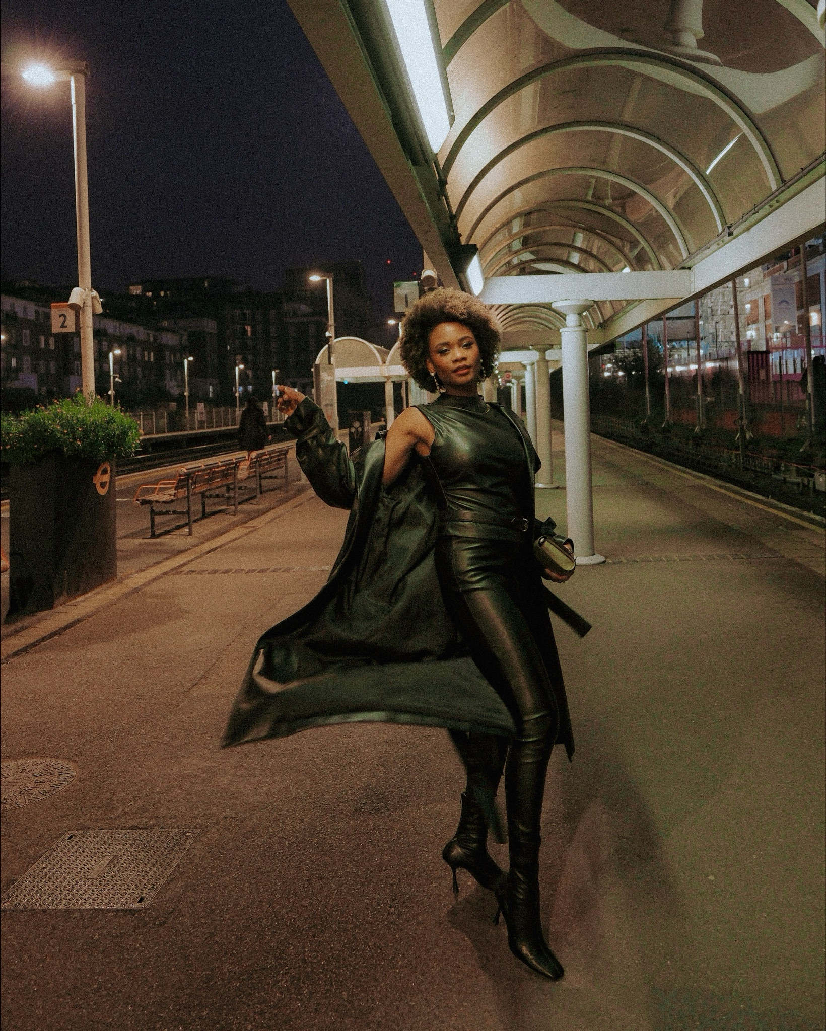 All black leather combat combo 🖤 

#LTKpartywear #LTKuk #LTKFashionMonth