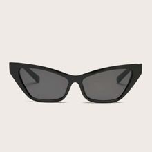 Acrylic Irregular Frame Sunglasses | SHEIN