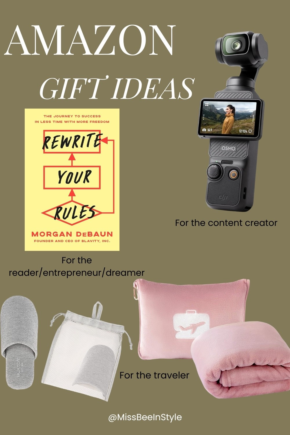 Perfect gifts for any occasion. From content creation to cozy travels, find your perfect gift here. All of these items I have  

#LTKGiftGuide #LTKTravel #LTKHoliday