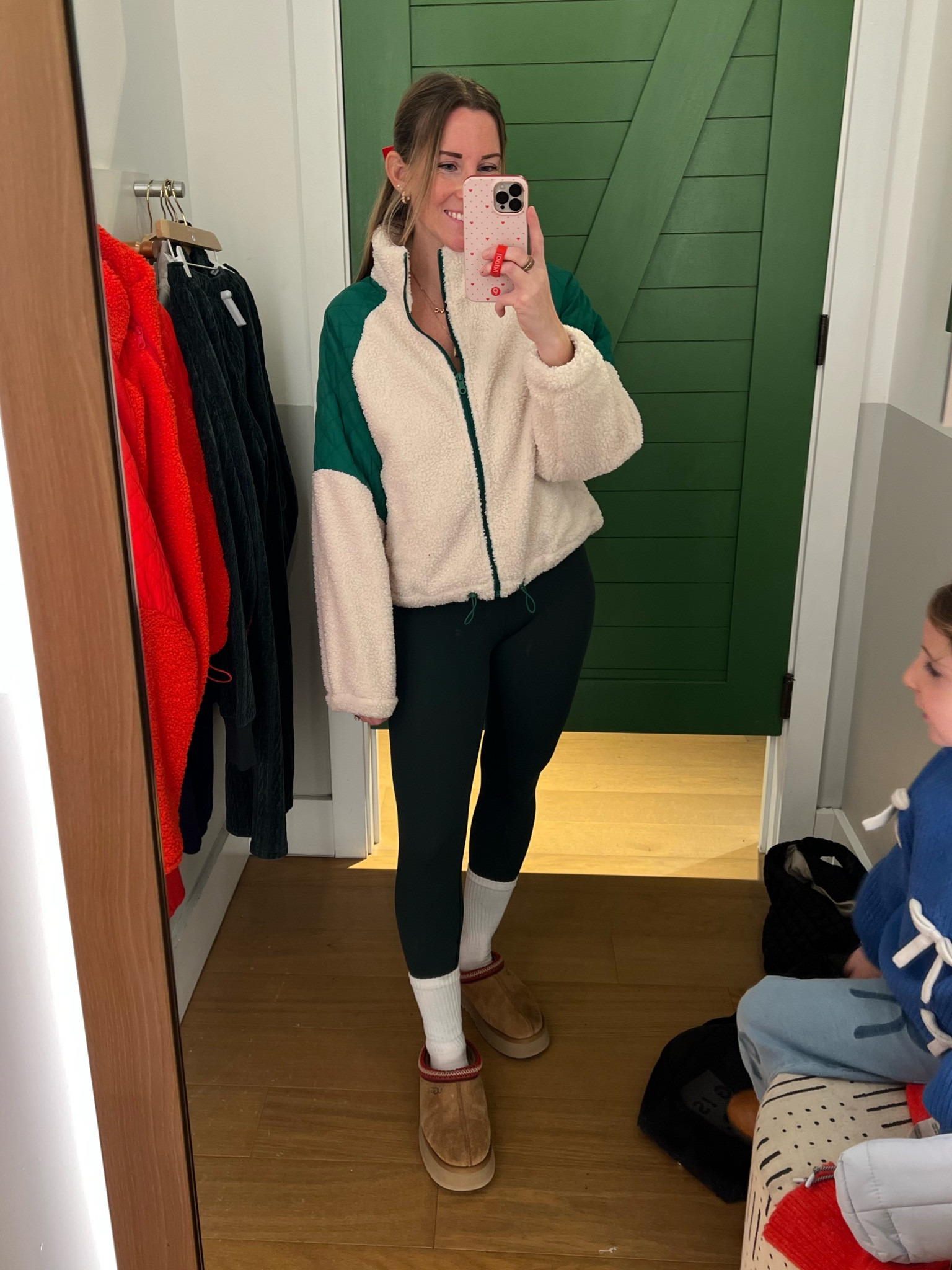 Cozy mama ootd Aerie fits on MAJOR sale for Black Friday! Great cozy gifts for mom! 🤍🎄

#LTKootd #LTKGiftGuide #LTKCyberWeek