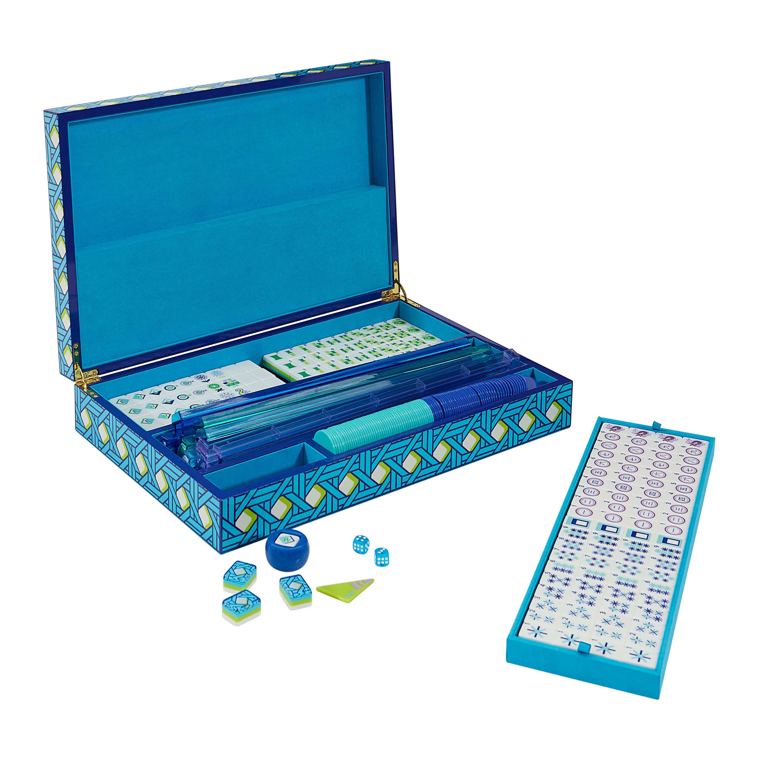 Basketweave Mahjong Set | Jonathan Adler US