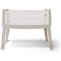 Snuz Snuzpod Studio Bedside Crib - Oslo Light Grey | Very (UK)