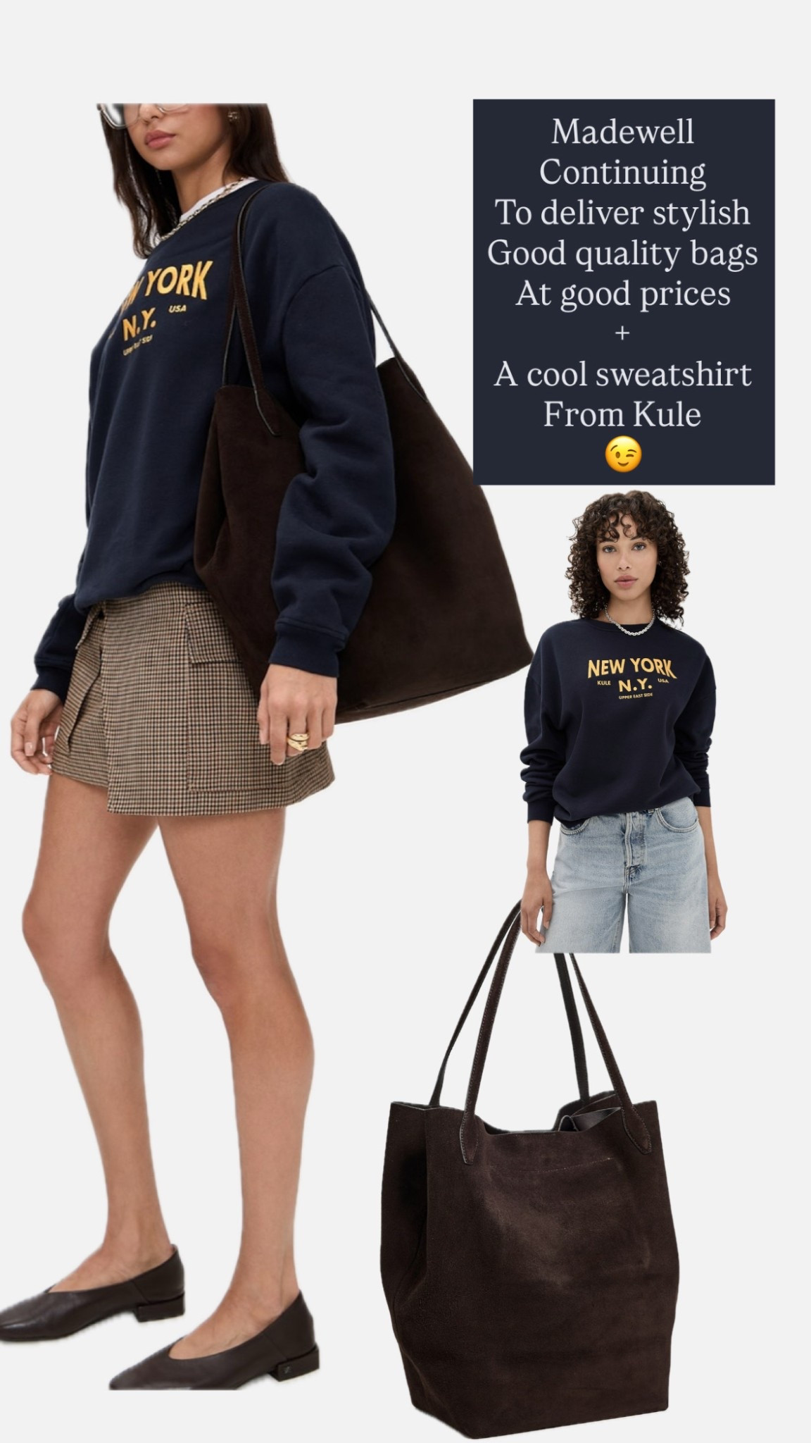 Madewell continuing to deliver great quality handbags at amazing prices + a very cool nyc  — daily edit cover from Found by Em